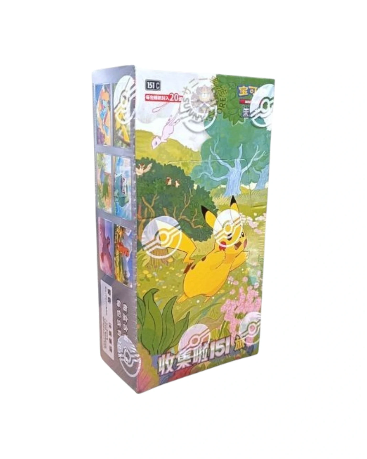 Pokémon TCG: Collect 151 Journey Jumbo Booster Box - Simplified Chinese ...